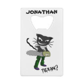 Muss ein texanischer benutzerdefinierter Kreditkar Geldbeutel Flaschenöffner (Rückseite)