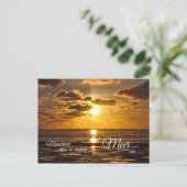 muss es einfach Meer sein.. Postkarte (Stehend Vorderseite)