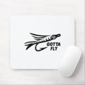 Muss Fliegenköder Angeln Angler Männer Frauen Mousepad (Mit Mouse)