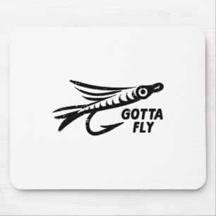 Muss Fliegenköder Angeln Angler Männer Frauen Mousepad