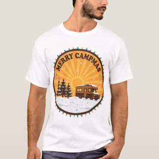Muss fröhliche Campmas T-Shirt leben