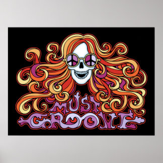Muss Groove Poster