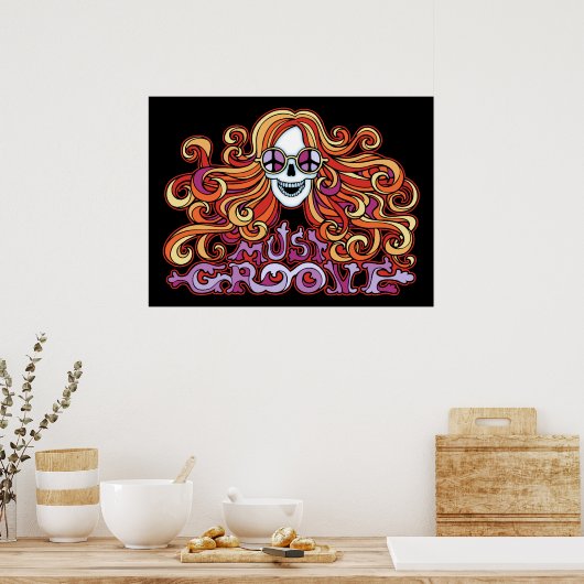 Muss Groove Poster (Küche)