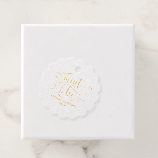 Muss Hochzeit sein Geschenkanhänger (Mit Box)