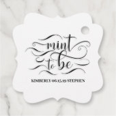 Muss Hochzeit sein Geschenkanhänger (Rückseite)