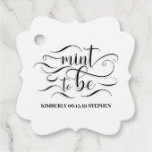 Muss Hochzeit sein Geschenkanhänger (Vorderseite)