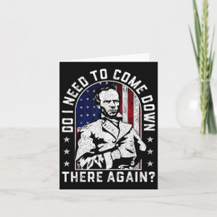 Muss ich wieder dorthin kommen, General Sherman Karte