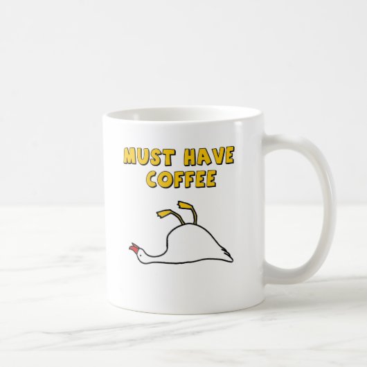 Muss Kaffee trinken Kaffeetasse (Rechts)