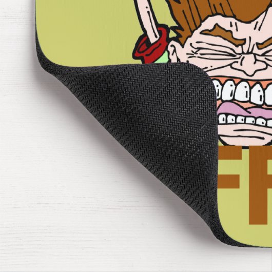 Muss Kaffee trinken Mousepad (Ecke)