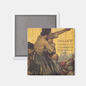 Muss Kinder Die werden Magnet (Vorderseite/Rückseite)