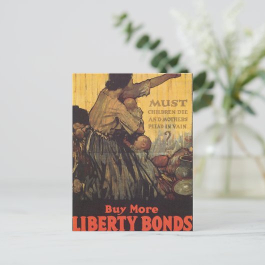 Muss Kinder Die werden Postkarte (Stehend Vorderseite)