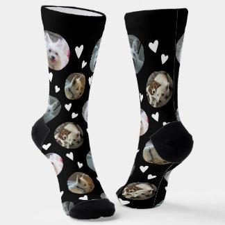Muss Liebe Hunde Foto Socken