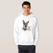 Muss Liebe Hunde Graphic Hoodie (Vorne ganz)