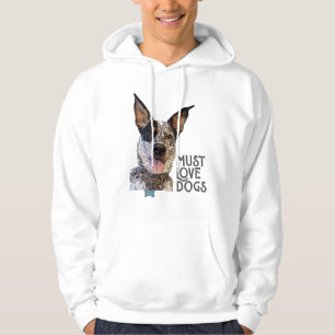 Muss Liebe Hunde Graphic Hoodie