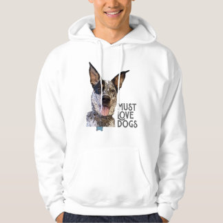 Muss Liebe Hunde Graphic Hoodie