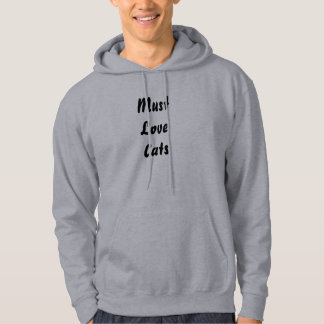 Muss-Liebe-Katzen Hoodie
