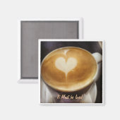 Muss Liebe Kühlschrankmagnet (Vorderseite/Rückseite)