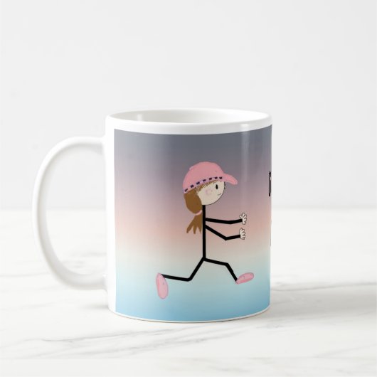 Muss Loslaufen Kaffeetasse (Links)