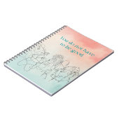 Muss nicht gut pfirsichfarben und pastellblau sein notizblock (Linke Seite)