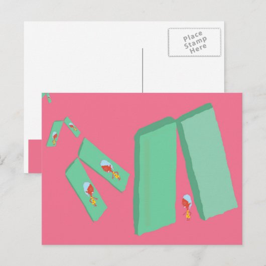 Muss Postkarte (Vorne/Hinten)