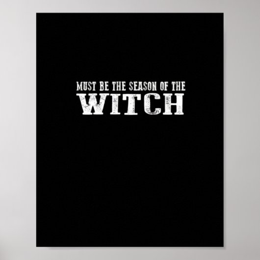 Muss Saison Der Hexe Poster (Vorne)