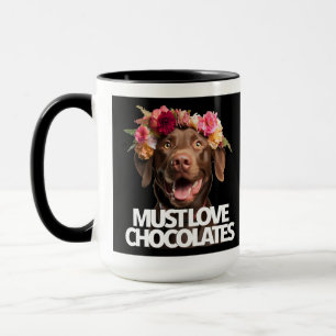 Muss Schokolade lieben braune Labradors Labrador R Tasse
