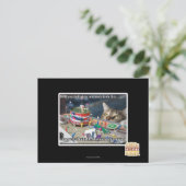 Muss Stunden Postkarte (Stehend Vorderseite)