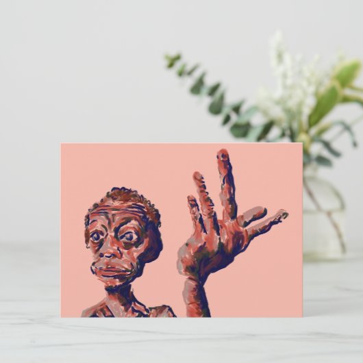 muss warten einladung (Stehend Vorderseite)