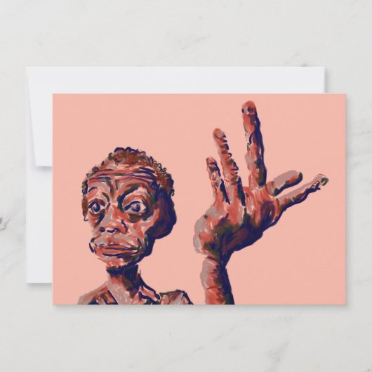 muss warten einladung (Vorderseite)