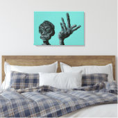 muss warten leinwanddruck (Insitu (Schlafzimmer))