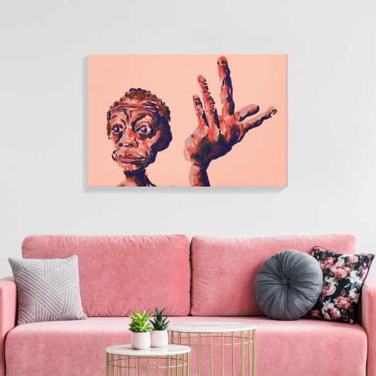 muss warten leinwanddruck (Insitu (Wohnzimmer))