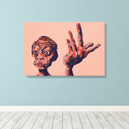 muss warten leinwanddruck (Insitu (Holzboden))