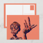 muss warten postkarte (Vorne/Hinten)