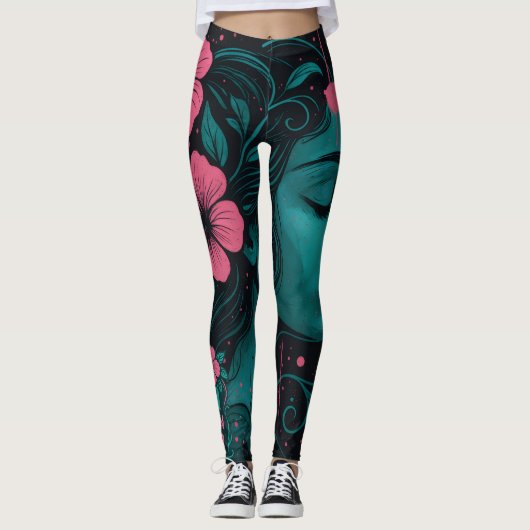 MUSSA DE LAS FLORES LEGGINGS (Vorderseite)