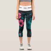 MUSSA FLORAL CAPRI LEGGINGS (Vorderseite)