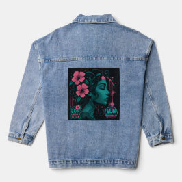 MUSSA FLORAL JEANSJACKE
