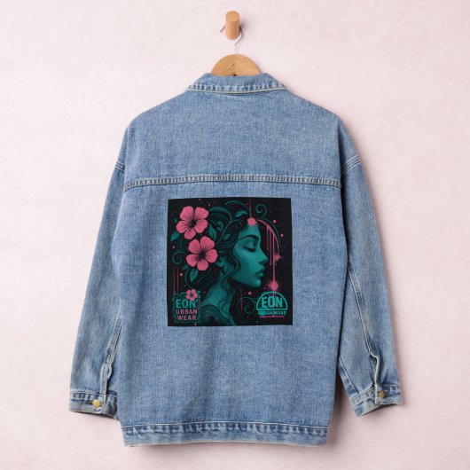 MUSSA FLORAL JEANSJACKE (Hangar)