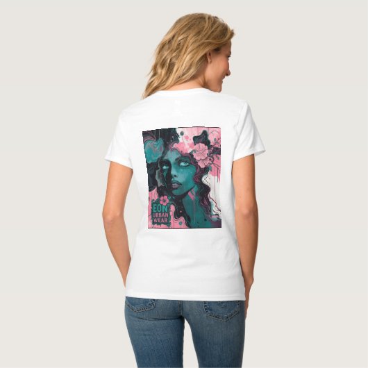 MUSSA FLORAL T-Shirt (Rückseite Vollansicht)