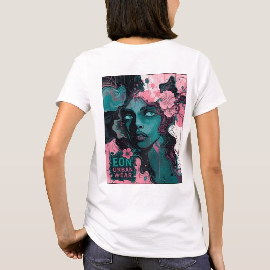 MUSSA FLORAL T-Shirt (Rückseite)