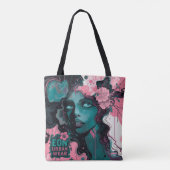 MUSSA FLORAL TASCHE (Rückseite)