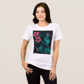 MUSSA FLORAL Tri-Blend SHIRT (Vorderseite voll)