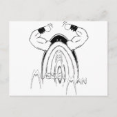 Mussel Man Postkarte (Vorderseite)