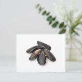 Mussel Postkarte (Stehend Vorderseite)