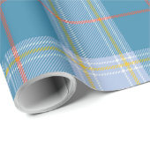 Musselburgh Modern Tartan Kariertes Muster Geschenkpapier (Rolleneckpunkt)