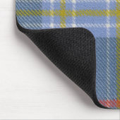 Musselburgh moderner Tartan Mousepad (Ecke)