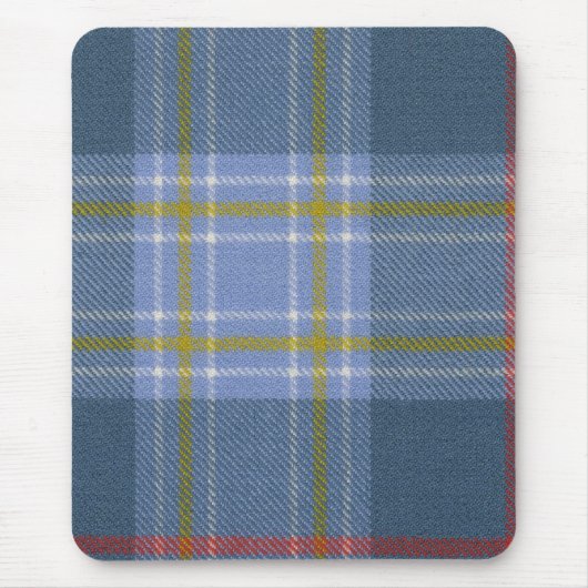 Musselburgh moderner Tartan Mousepad (Vorne)
