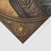 Musselin Animal trio Steampunk Hat Tissue paper Seidenpapier (Ausschnitt)