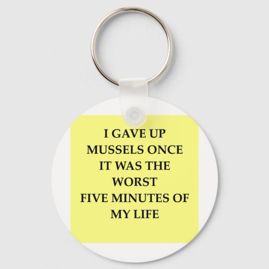 MUSSELS.jpg Schlüsselanhänger (Vorderseite)