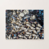 Mussels und Gooseneck Barnacles - Tofino, BC. Puzzle (Horizontal)