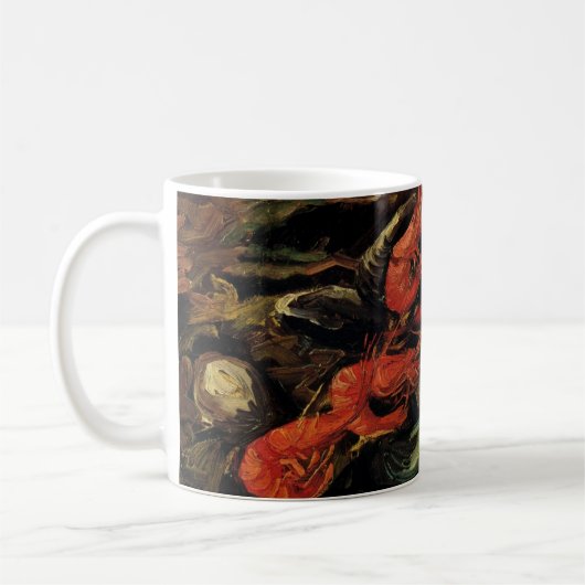 Mussels und Shrimp von Vincent van Gogh Kaffeetasse (Links)